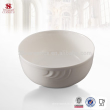 Белый костяного фарфора керамическая посуда фарфоровая круглая чаша